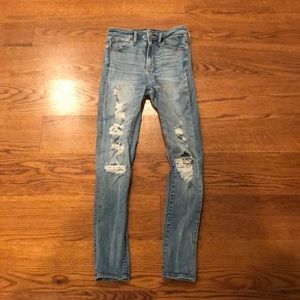 Abercrombie Simone High Rise Super Skinny Jeans